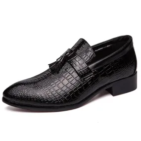 Volcanissimo - Tassel Leather Loafers for Men Bright Lane