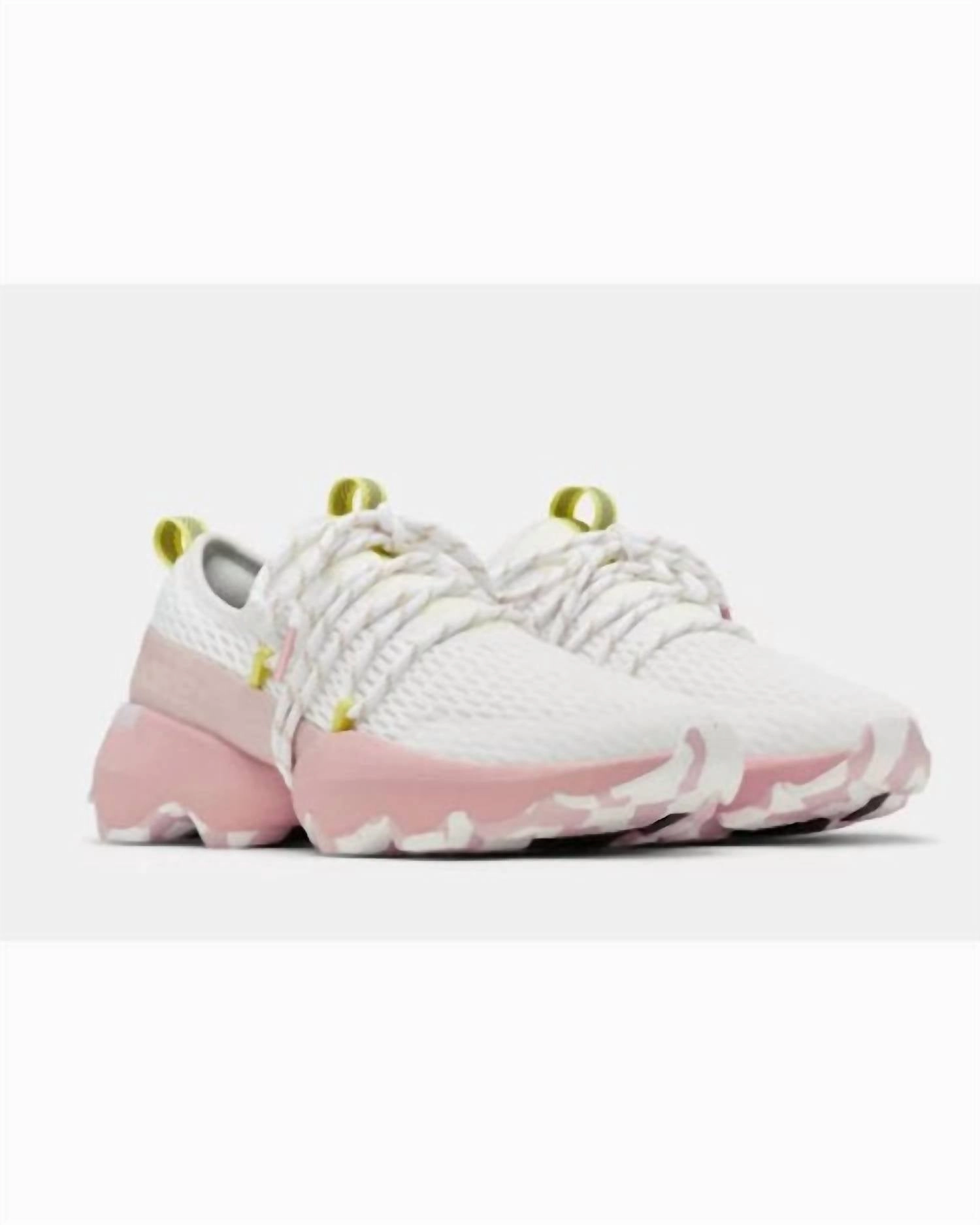 Heel Crash Pads Heel Lock Technology Women's Kinetic Impact Lace 22 Sneakers In Moonstone