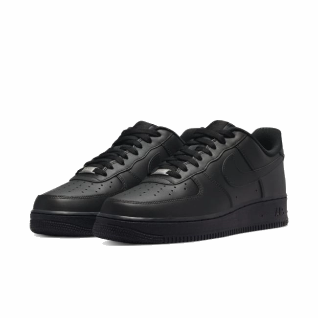 zigzag - design shoes Nike Men's Air Force 1 '07 Shoes - Black