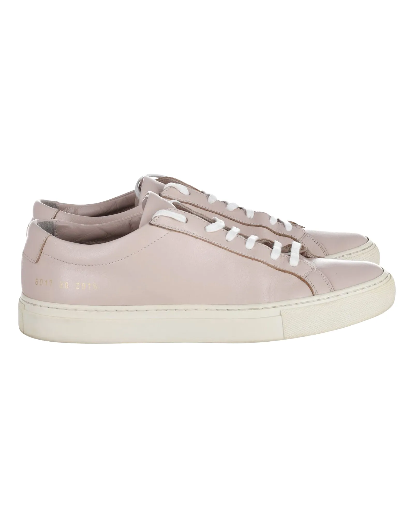 Common Projects Achilles Leather Sneakers in Light Pink Leather orthopedic insole
