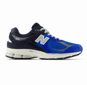 New Balance Men's 2002R Shoes - Blue Oasis / Eclipse / Shadow Grey morning running footwear breathable - straps