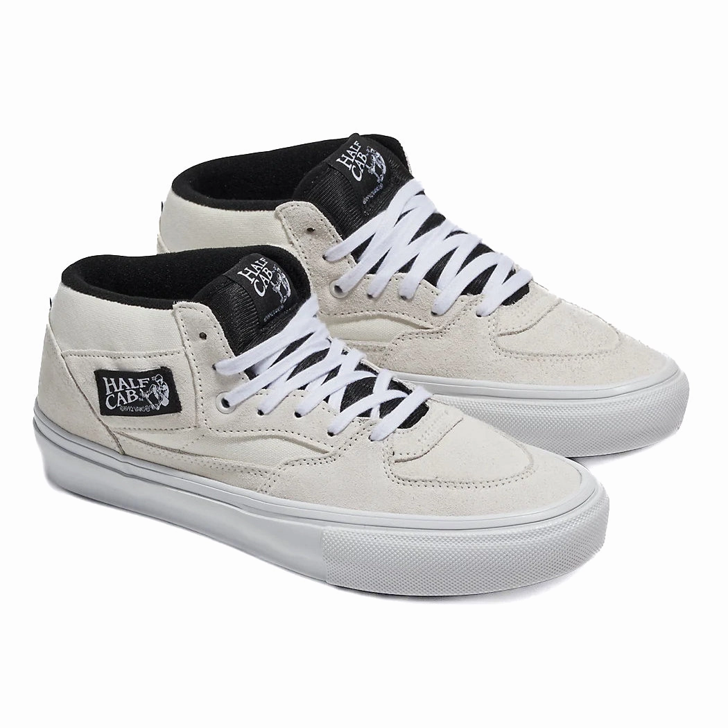 walkers' demand cross-training shoes Vans - Skate Half Cab (White/Black)