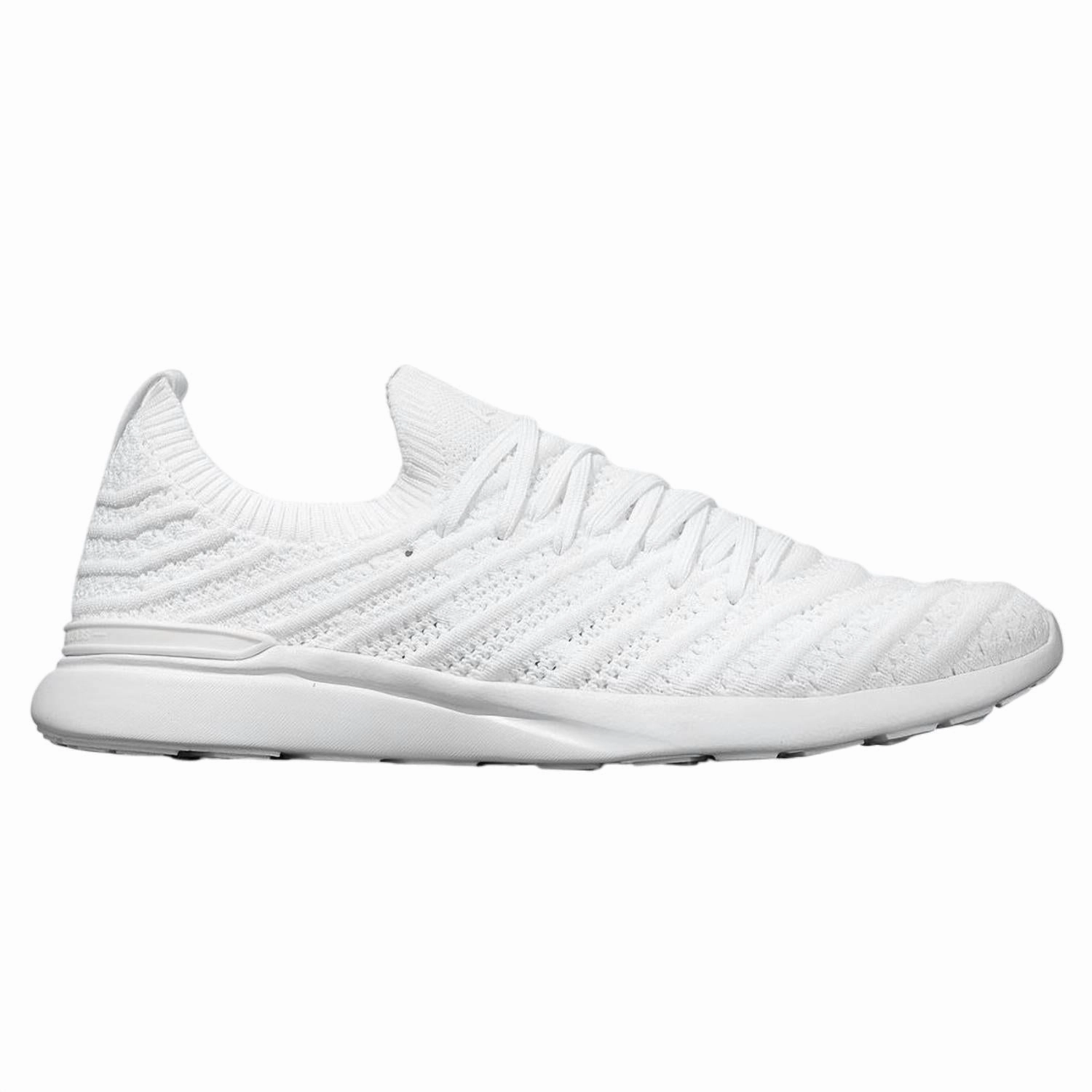 Women's Techloom Wave Sneaker In White/neon Pink LightweightSole