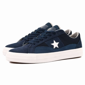 Cons - Alltimers One Star Pro OX (Midnight Navy/Navy) *SALE Rugged Design mid - range shoes
