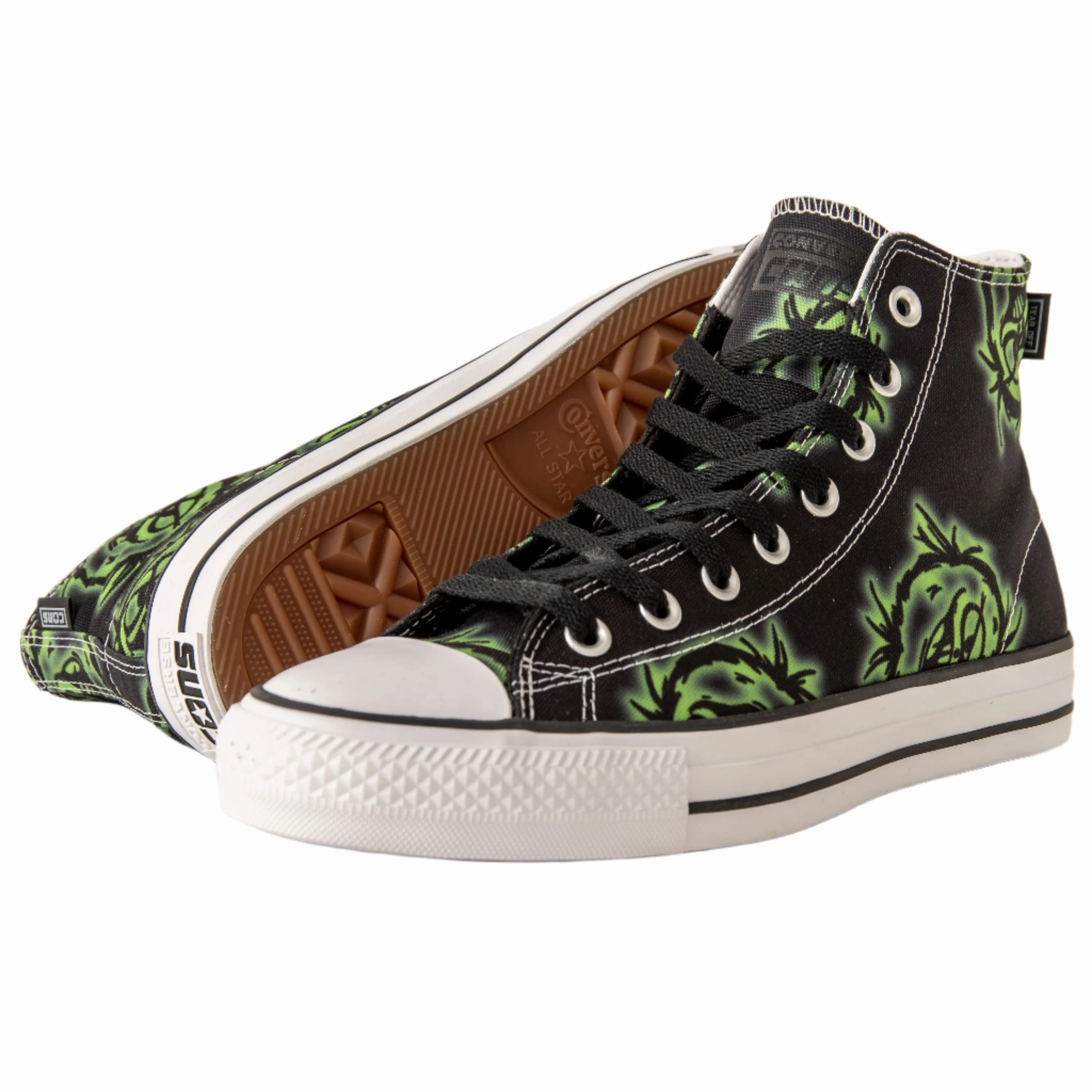 CONS - Chuck Taylor All Star Pro Hi (Black/Virtual Matcha/White) *SALE running competitions