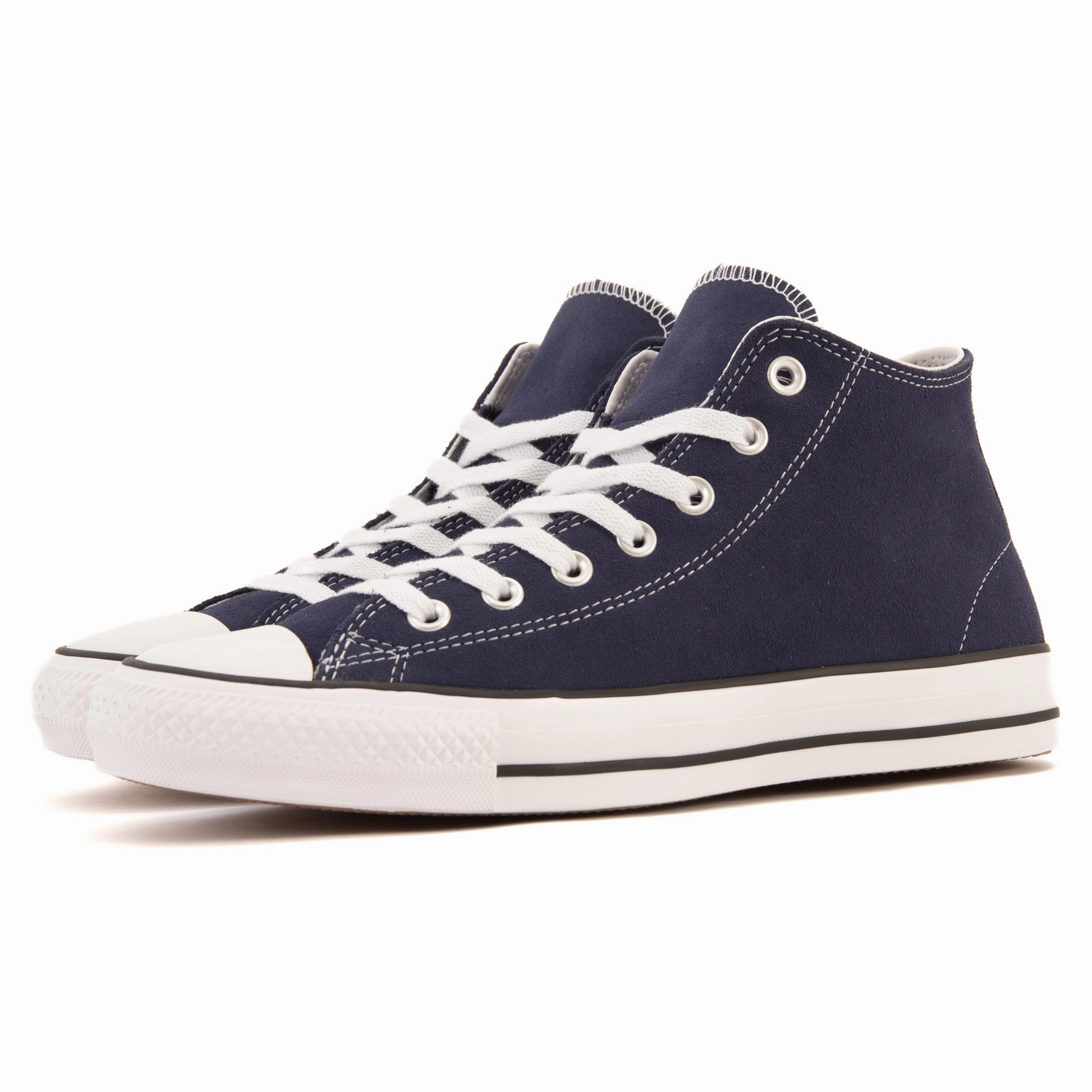 Cons - CTAS Pro Mid (Uncharted Waters/White/Black) Stable Heel Counter