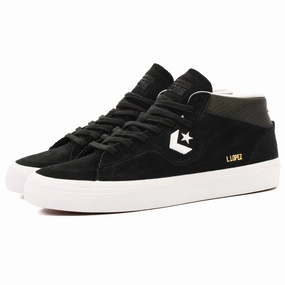 Cons - Louie Lopez Pro Mid (Black/Black/White) *SALE Comfortable Step