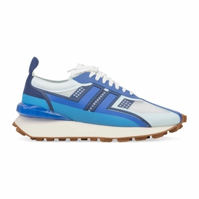 All-weather chic BLUE/BLUE BUMPR SNEAKERS