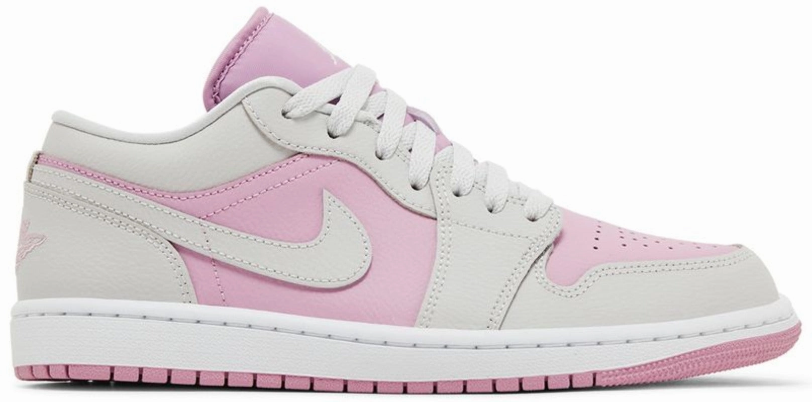 Quiet Walk Luxurious breathability Jordan 1 Low Orchid Neutral Grey (Women's)