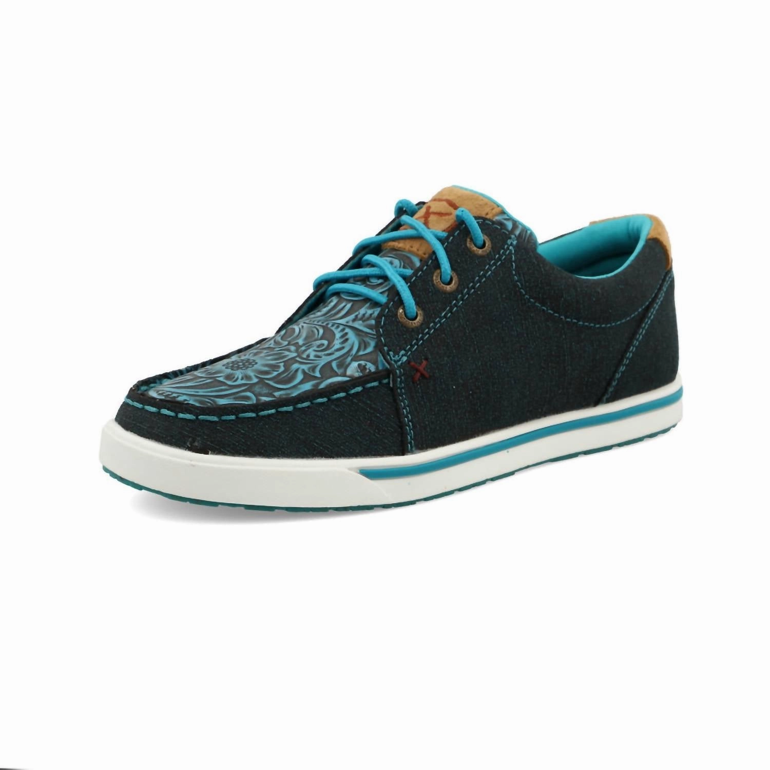 Flexible TPU Shank Padded Activity Women's Kicks Sneaker In Blue