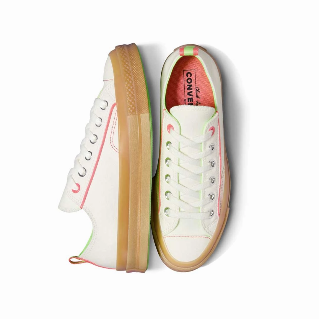 Urban Walking No Tie Fit Converse - Unisex Chuck 70 Retro Hoops Low Top Shoes (A10929C)