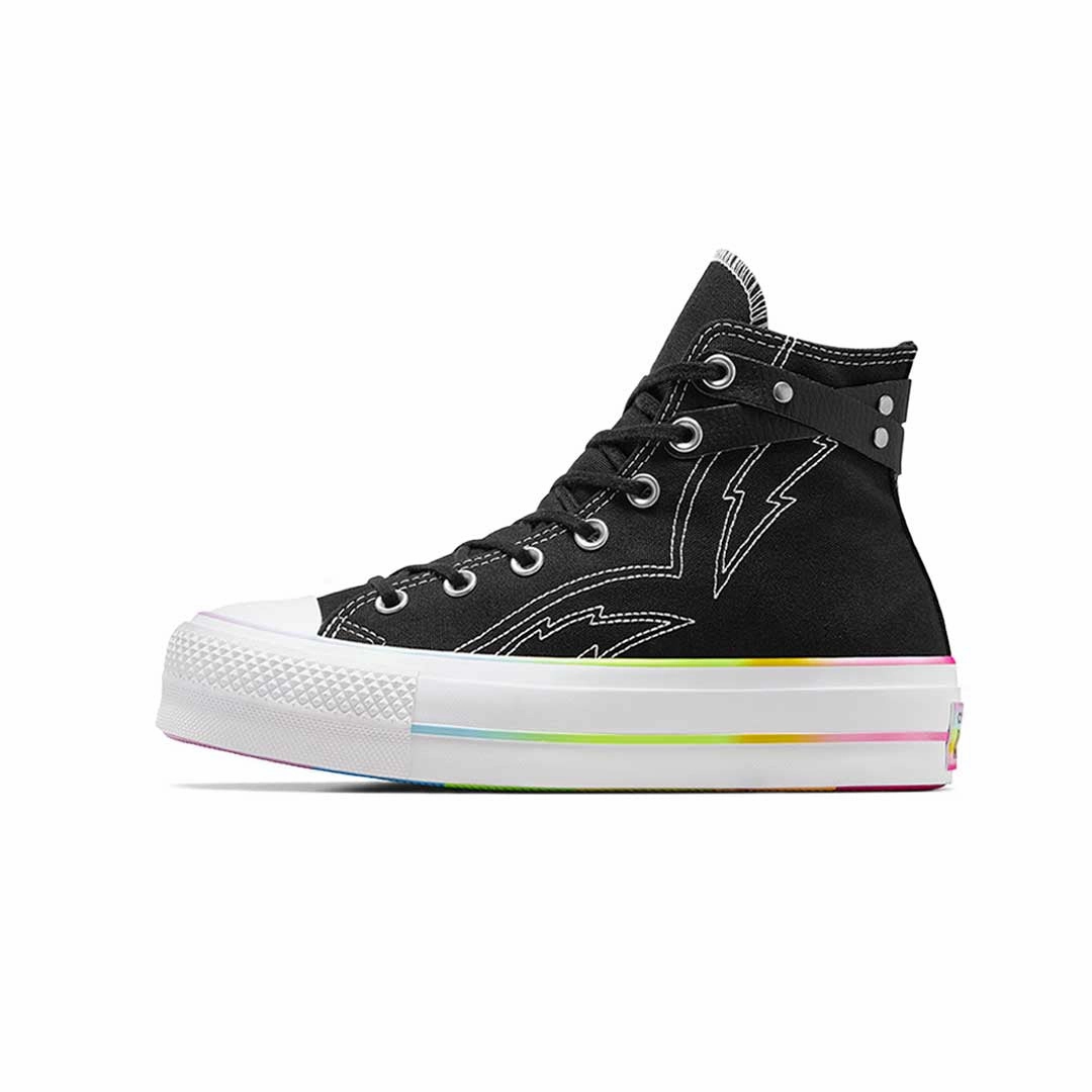 Converse - Unisex Chuck Taylor All Star Lift Platform Pride High Top Shoes (A10218C) Easy Slip On