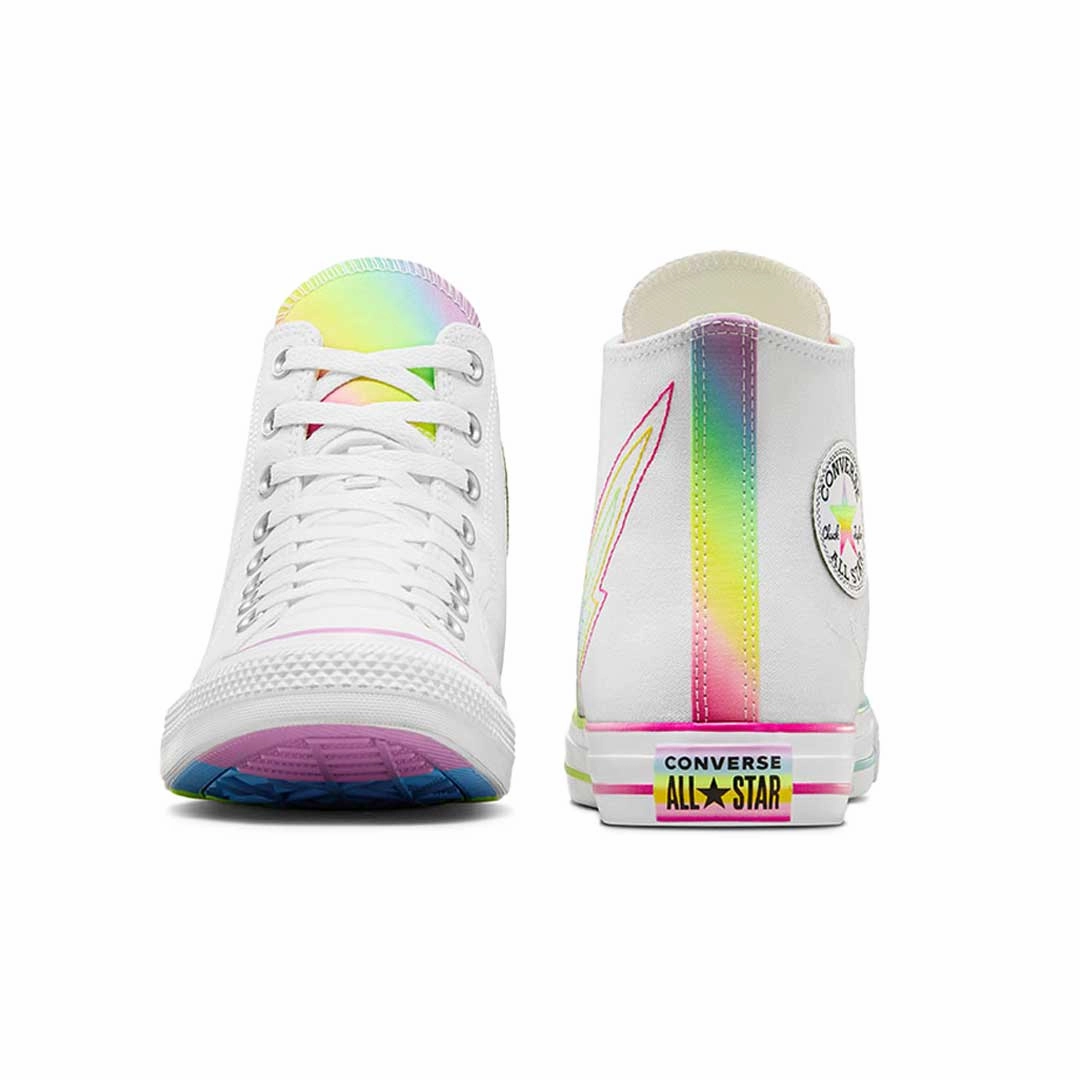 Converse - Unisex Chuck Taylor All Star Pride High Top Shoes (A10216C) Easy Outfit Padded Tongue Design