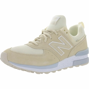 574 Womens Suede Workout Fashion Sneakers Comfortable ankle Foam Midsole