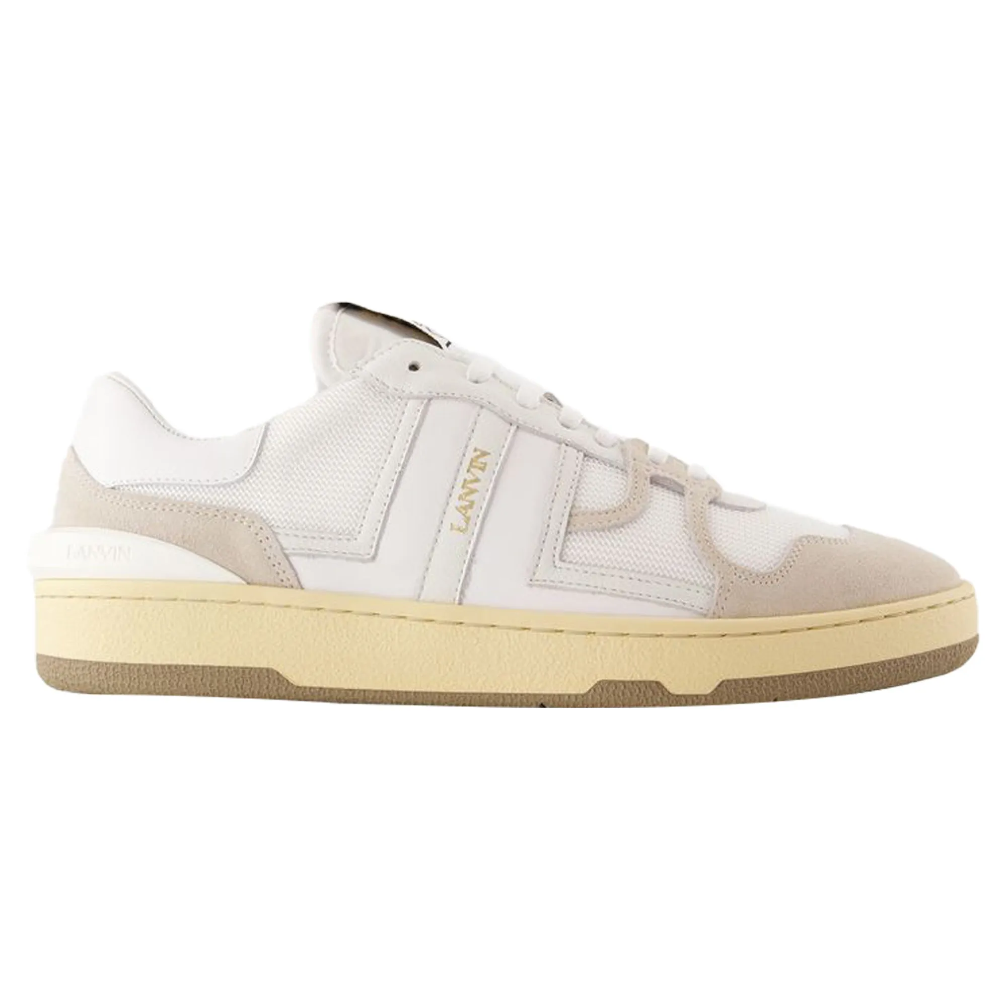 Tennis Sneakers Clay Sneakers - Lanvin - Leather - White