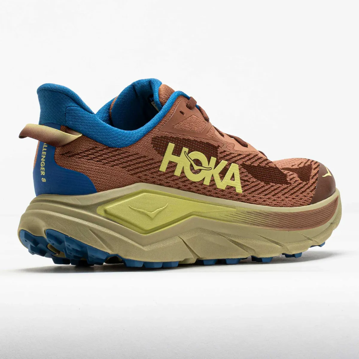 Non Marking Tread Hoka Men's Challenger 8 Sneaker in Maple/Cardamom