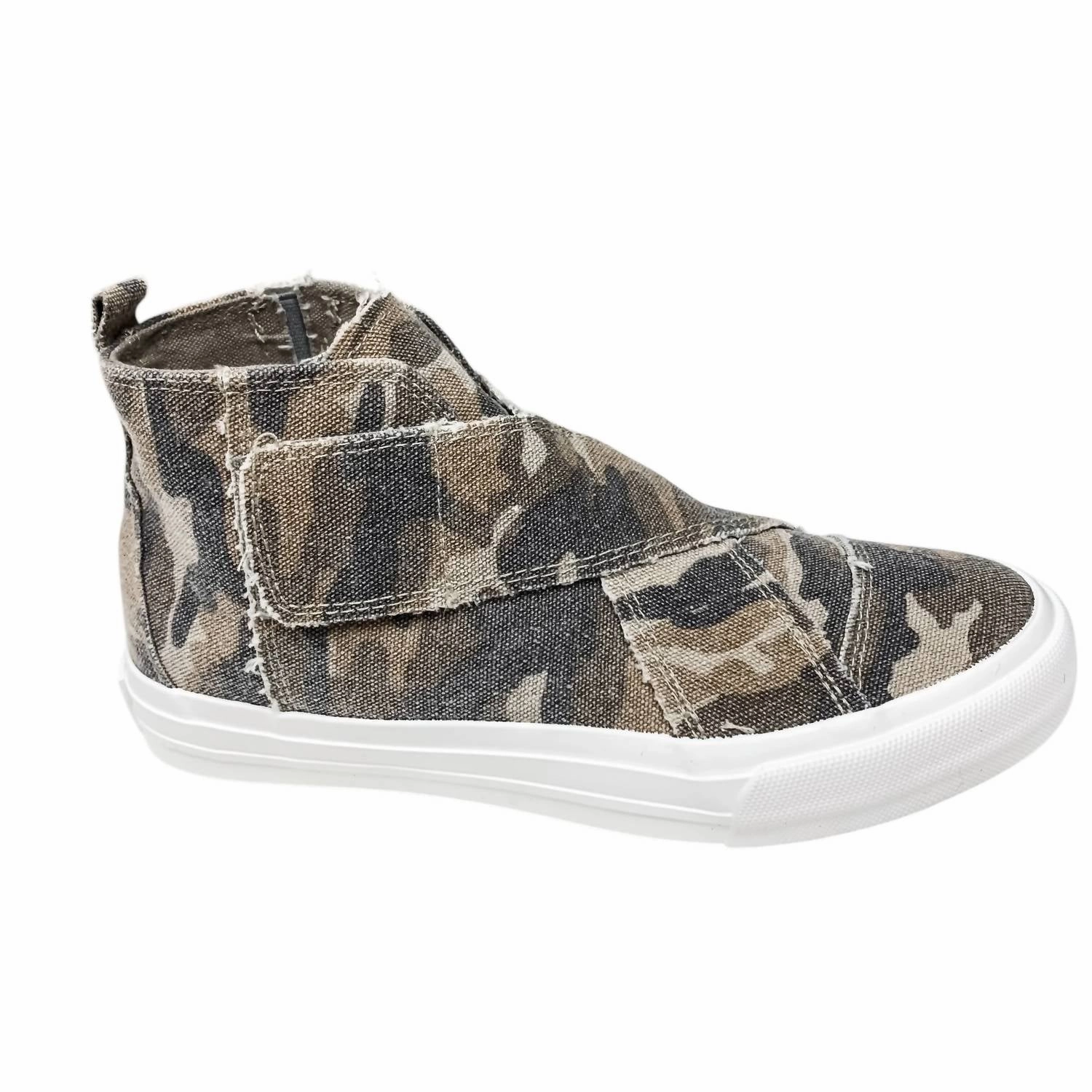 Quick Grip Abrasion Resistant Construction Women's Florence Sneakers In Tan Camo