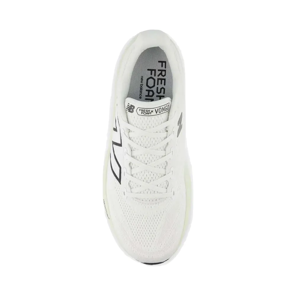Shockproof Heel Support Motion New Balance Men's Fresh Foam X Vongo v6 Sneaker in Reflection/White