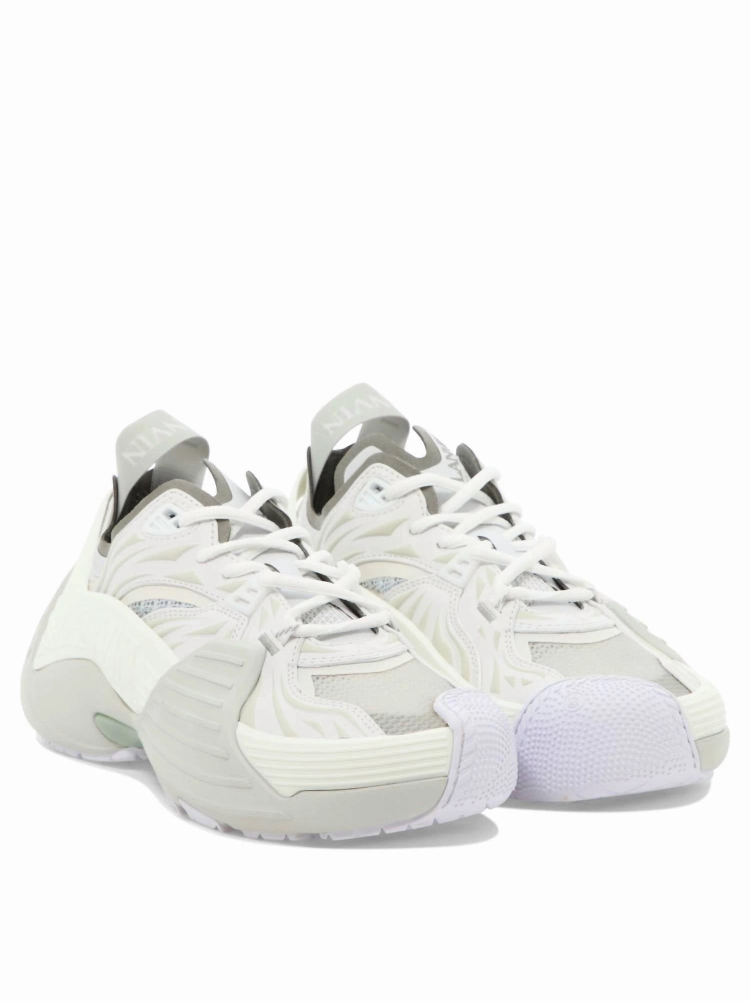 VersatileUse High Mileage Women's Flash X Mesh Low-Top Sneakers In White