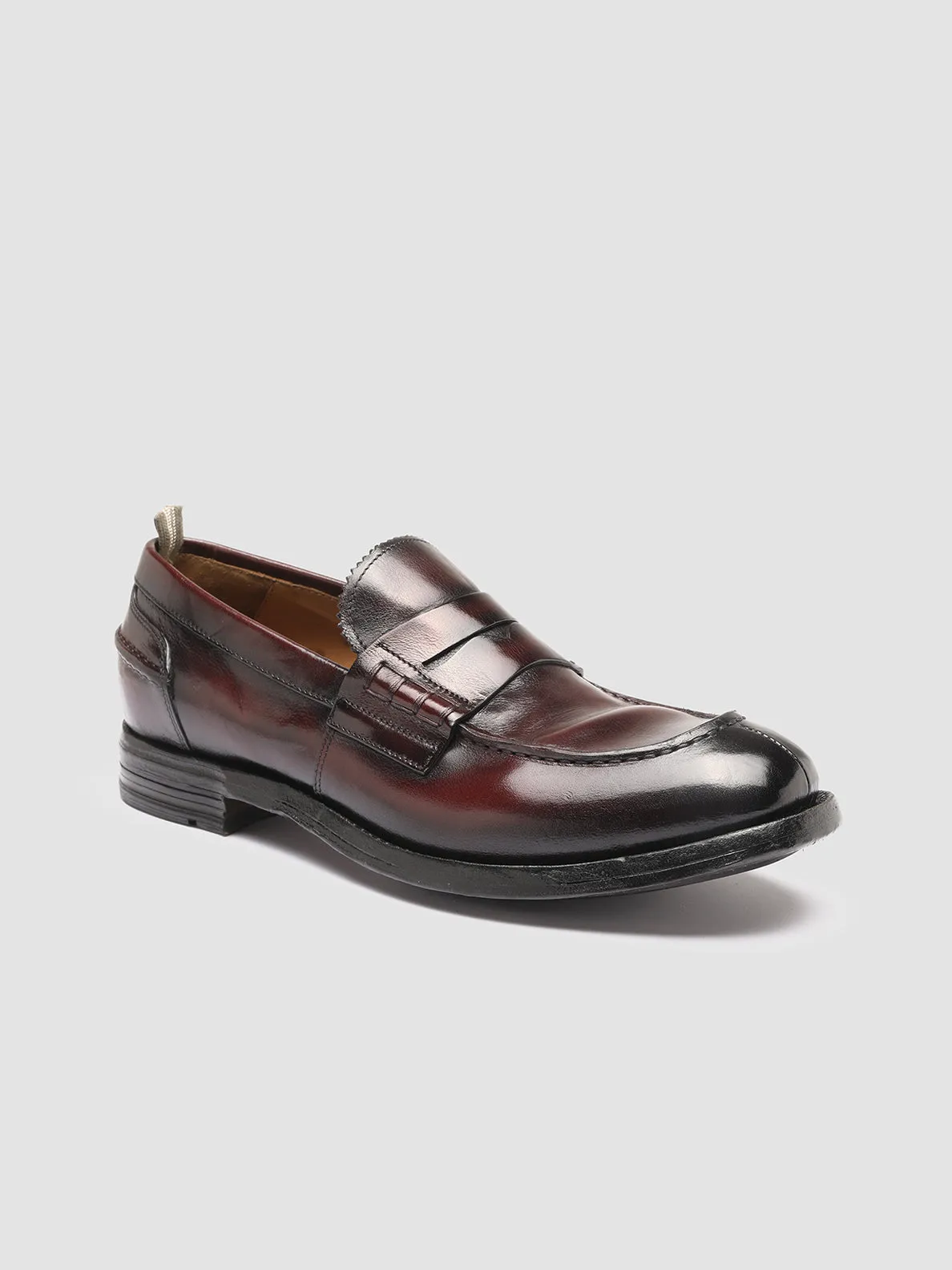 Local Fest BALANCE 011- Burgundy Leather Penny Loafers