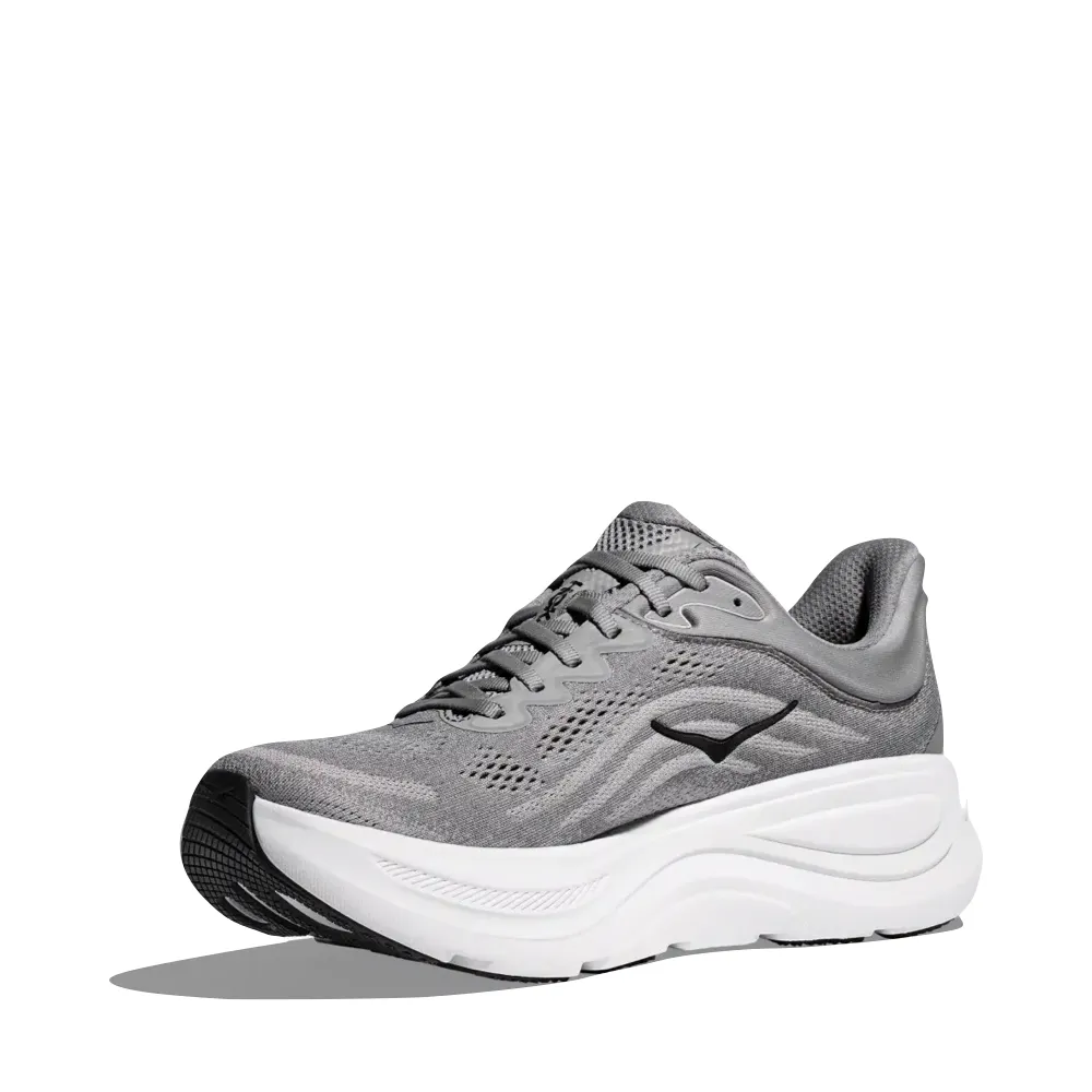 Heat Step Hoka Men's Bondi 9 Sneaker in Galactic Grey/Stellar Grey