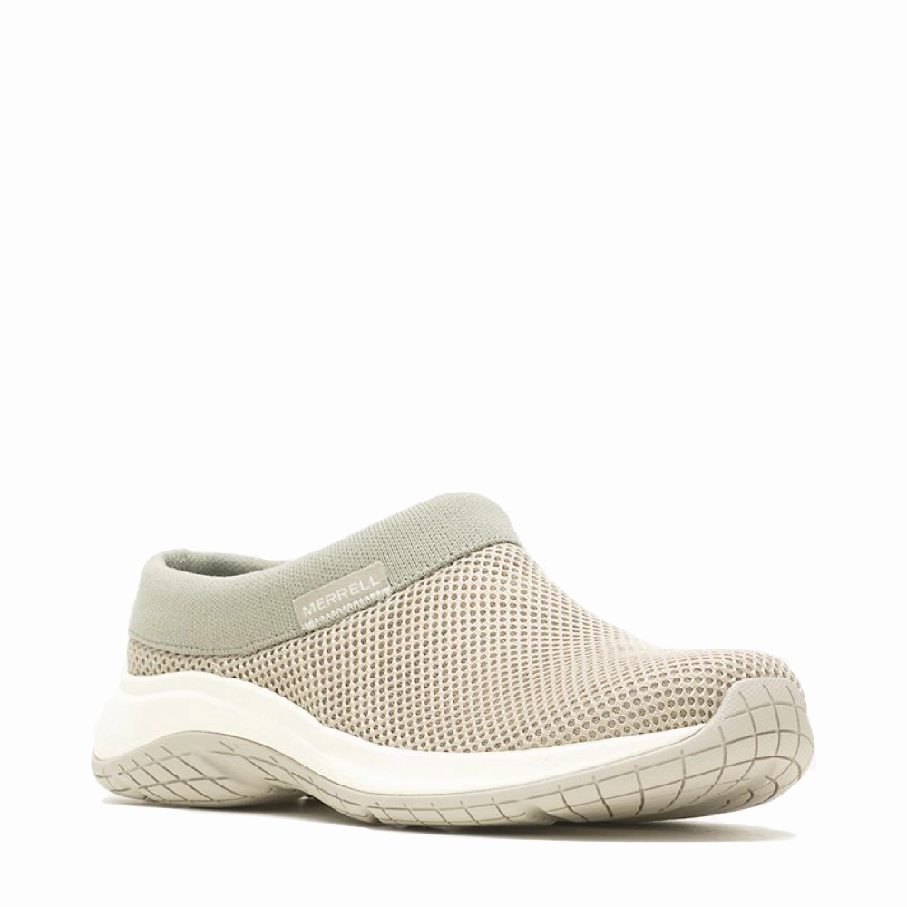 Merrell Women's Encore Breeze 5 Slip On Mesh Clog in Aluminum Foot Focus