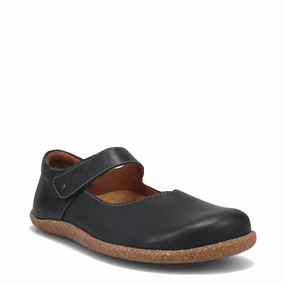 Cloudy Jog Contoured Footbed Taos Women's Ultimate Mary Jane Strap Shoe in Black