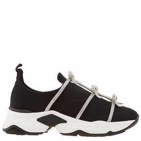 Rene Caovilla Rhinestone Bow Embellished Sneakers, Brand Size 36 ( US Size 6 ) Functional Day