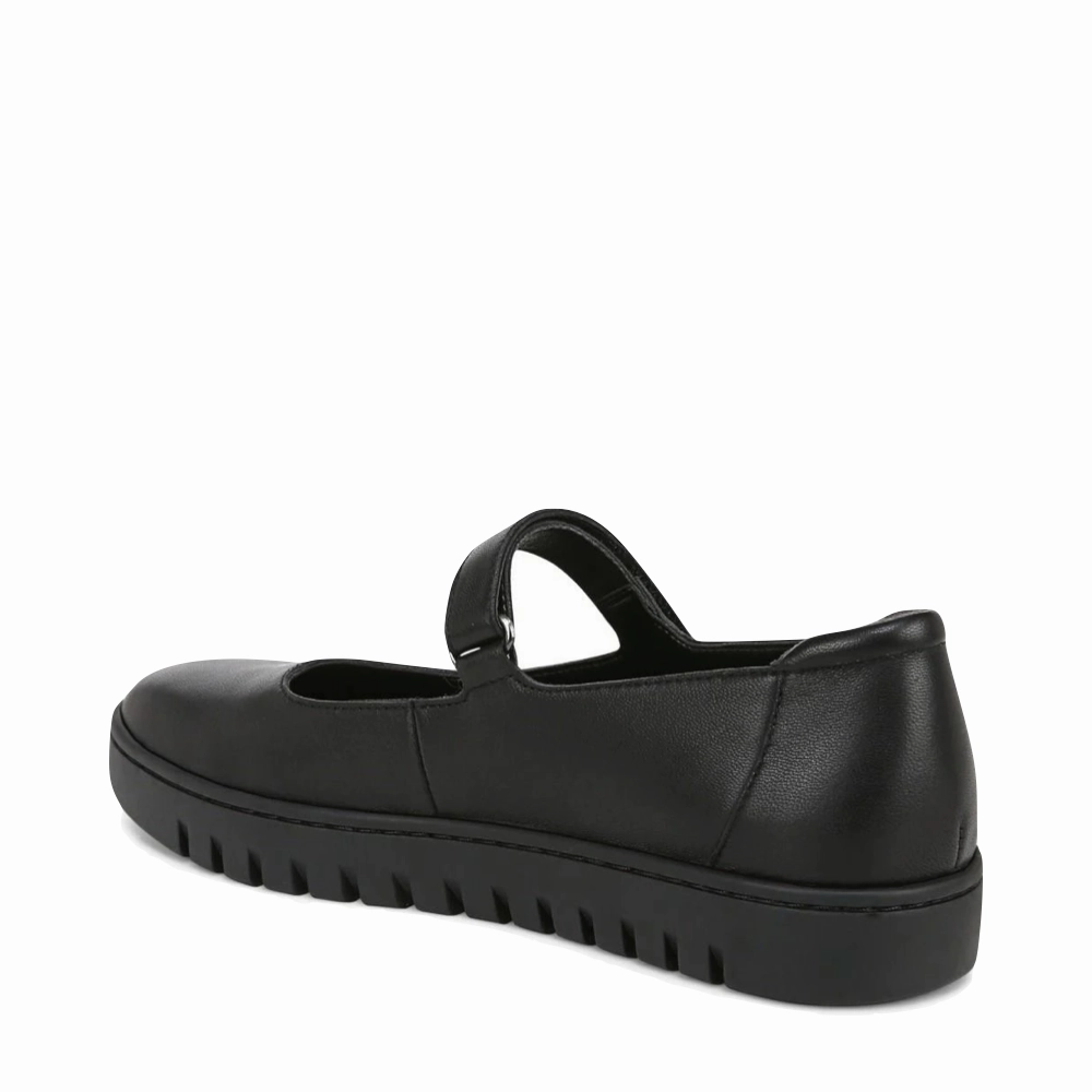 Grip Comfort Commuter Life Vionic Women's Uptown Smooth Leather Mary Jane Shoe in Black