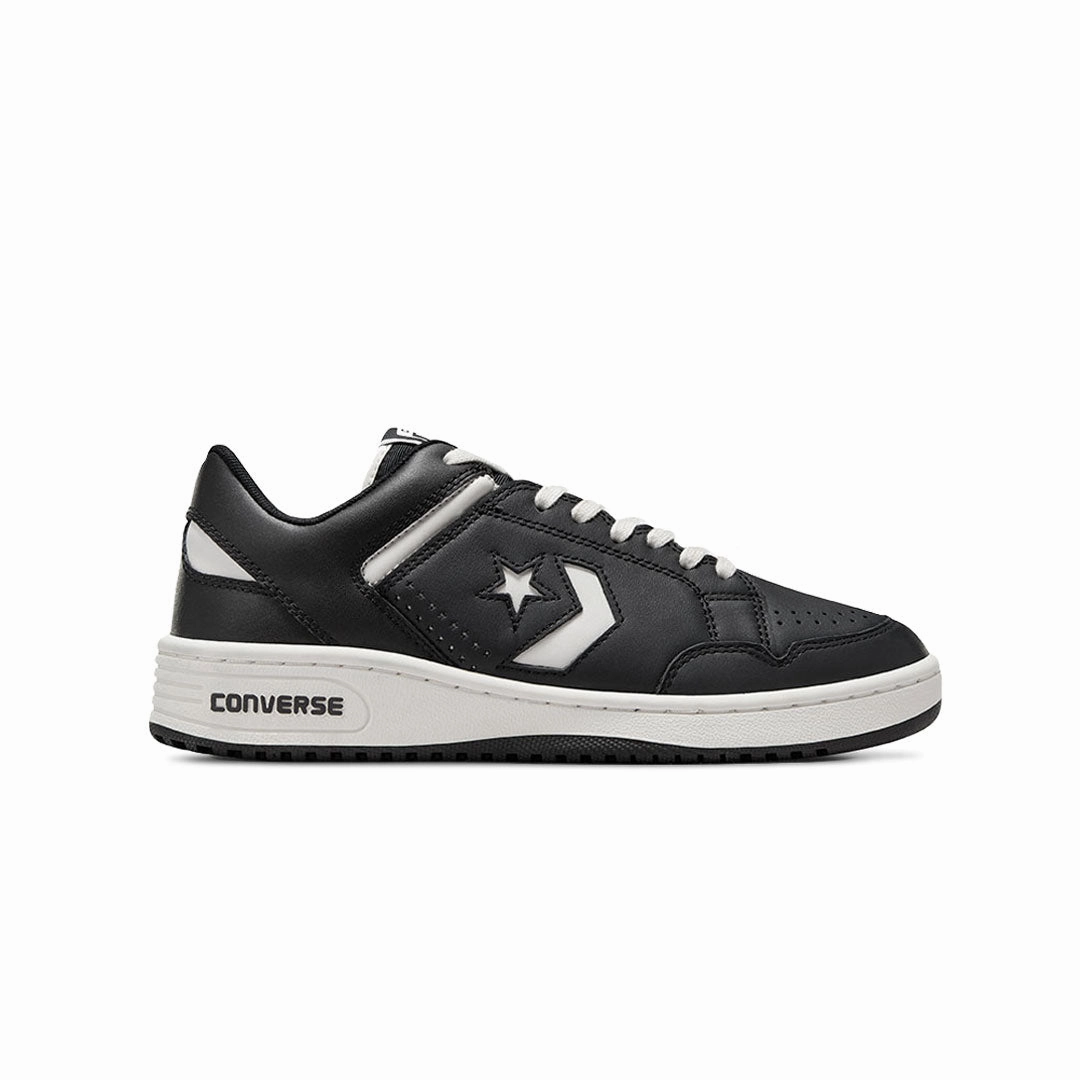 Club Jog Converse - Unisex Weapon Leather Low Top Shoes (A12336C)