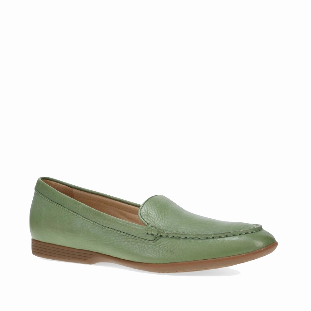 Dansko Women's Lorri Flat in Jade Waterproof Option