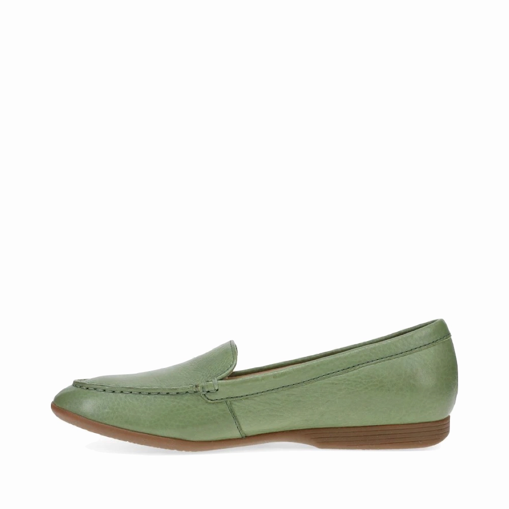 Dansko Women's Lorri Flat in Jade Daily Step