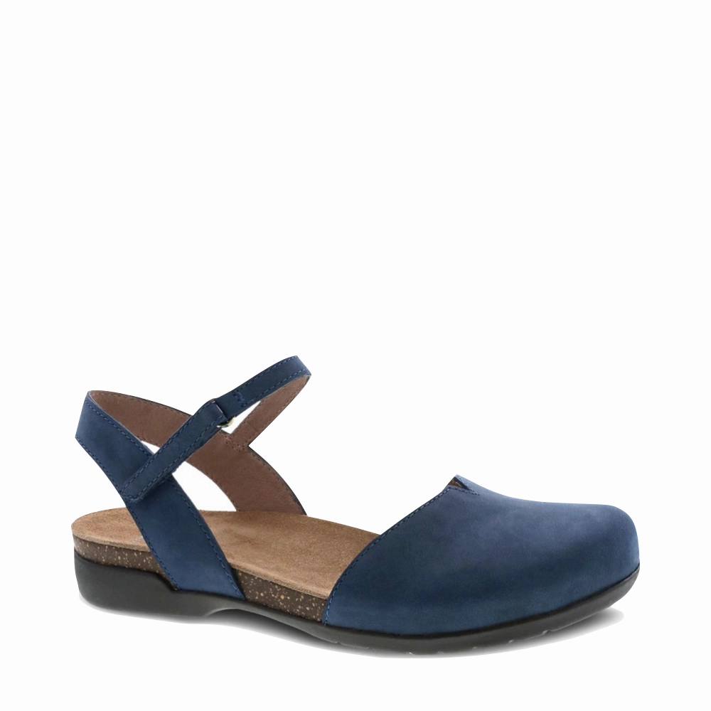 Chill Day Dansko Women's Rowan Closed Toe Sandal in Navy