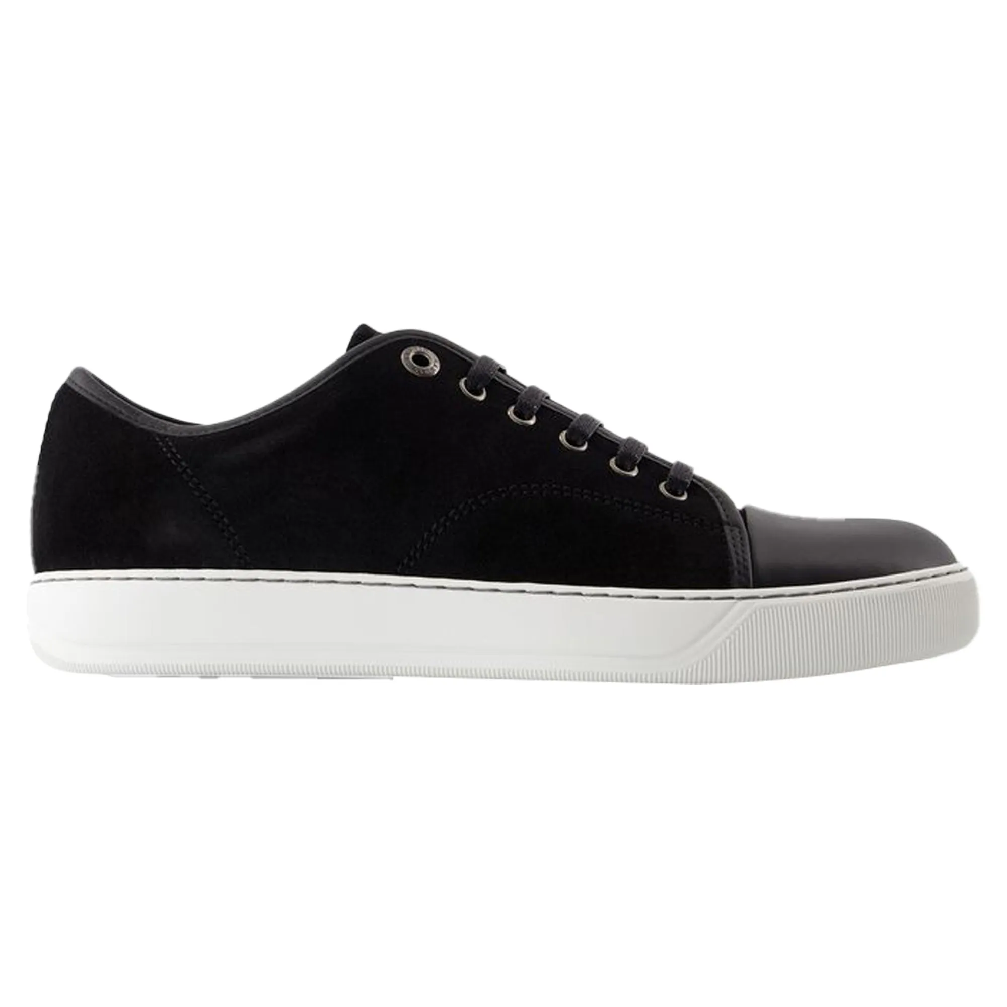 Dbb1 Sneakers - Lanvin - Leather - Black Comfort Slip Cross Motion