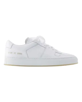 Sole Tech Decades Sneakers - COMMON PROJECTS - Leather - White