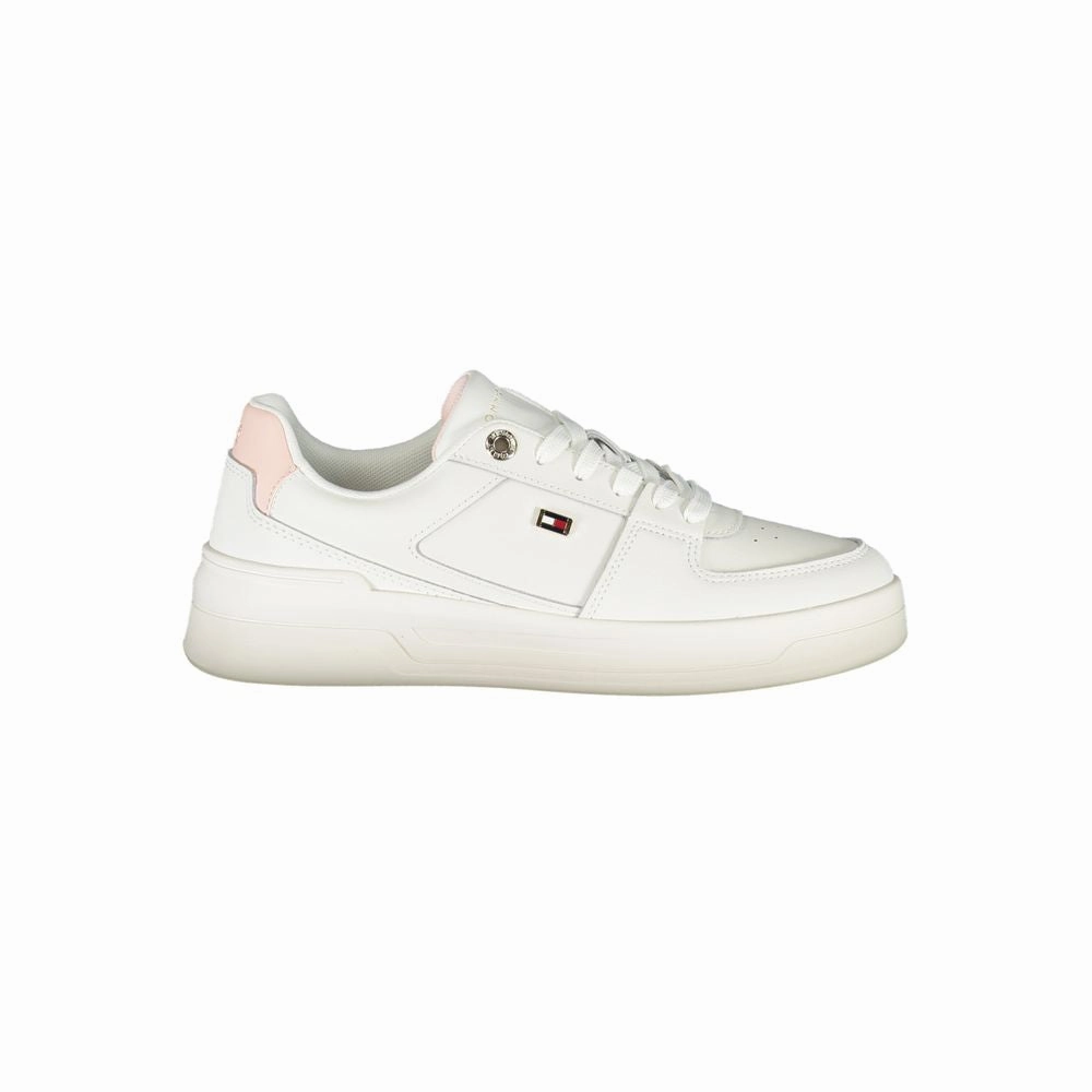 Motion Fit Elevated Design Tommy Hilfiger Elegant Lace-Up Sneakers with Contrast Women's Detail
