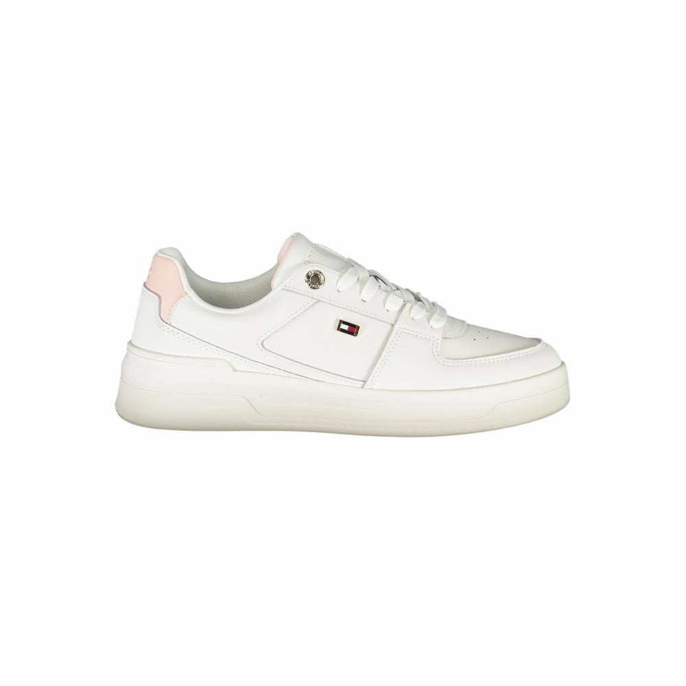 Tommy Hilfiger Elegant Lace-Up Sneakers with Contrast Women's Detail Marathon Mode