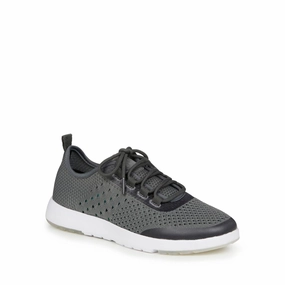 Women's Miki Washable Eyelet Sneaker In Grey NarrowFit