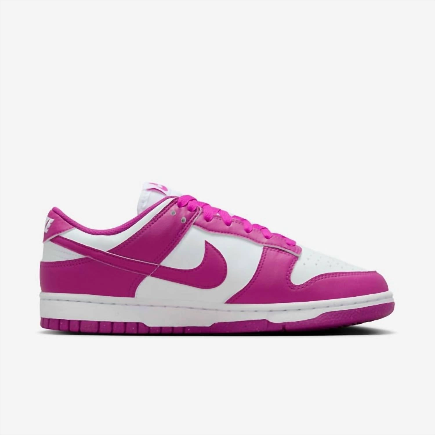 Smart Design Perforated Ventilation System Women's Dunk Low Next Nature In Hot Fuchsia