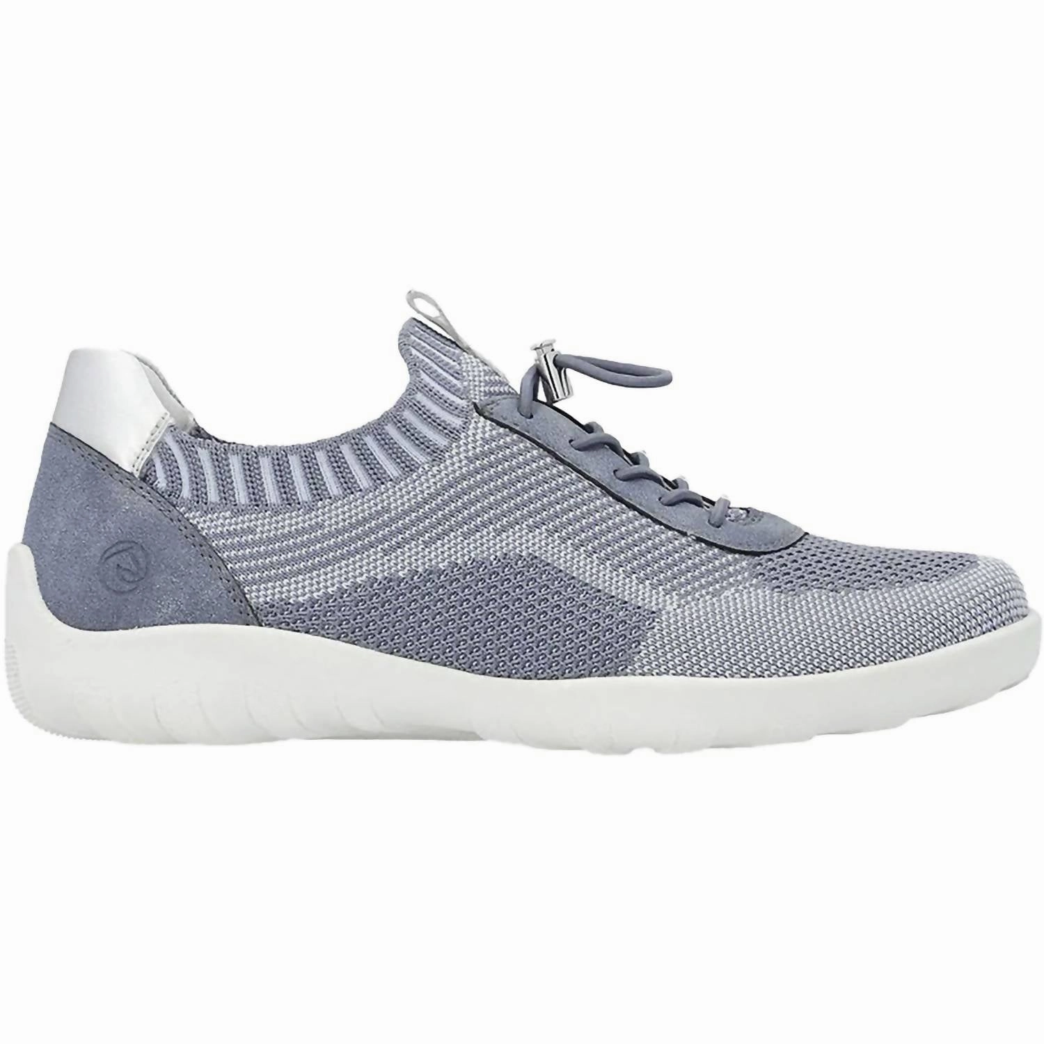 Women's Liv 18 Stretch Fabric Casual Sneakers In Jean-Ciel/adria/silver Fresh Airflow