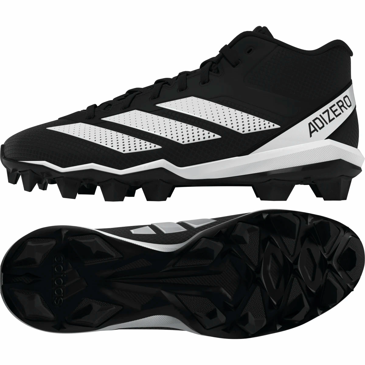 adidas Men's Adizero Impact.2 Molded Rubber Football Cleats Skill Development