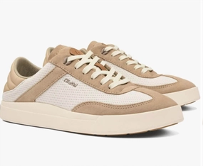 Kilea Womens Sneaker In Tan Knit Upper Quick Feel