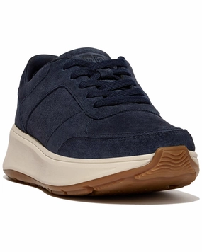 Aerodynamic Shape Smooth Curve Fitflop F-Mode Suede & Leather Sneaker