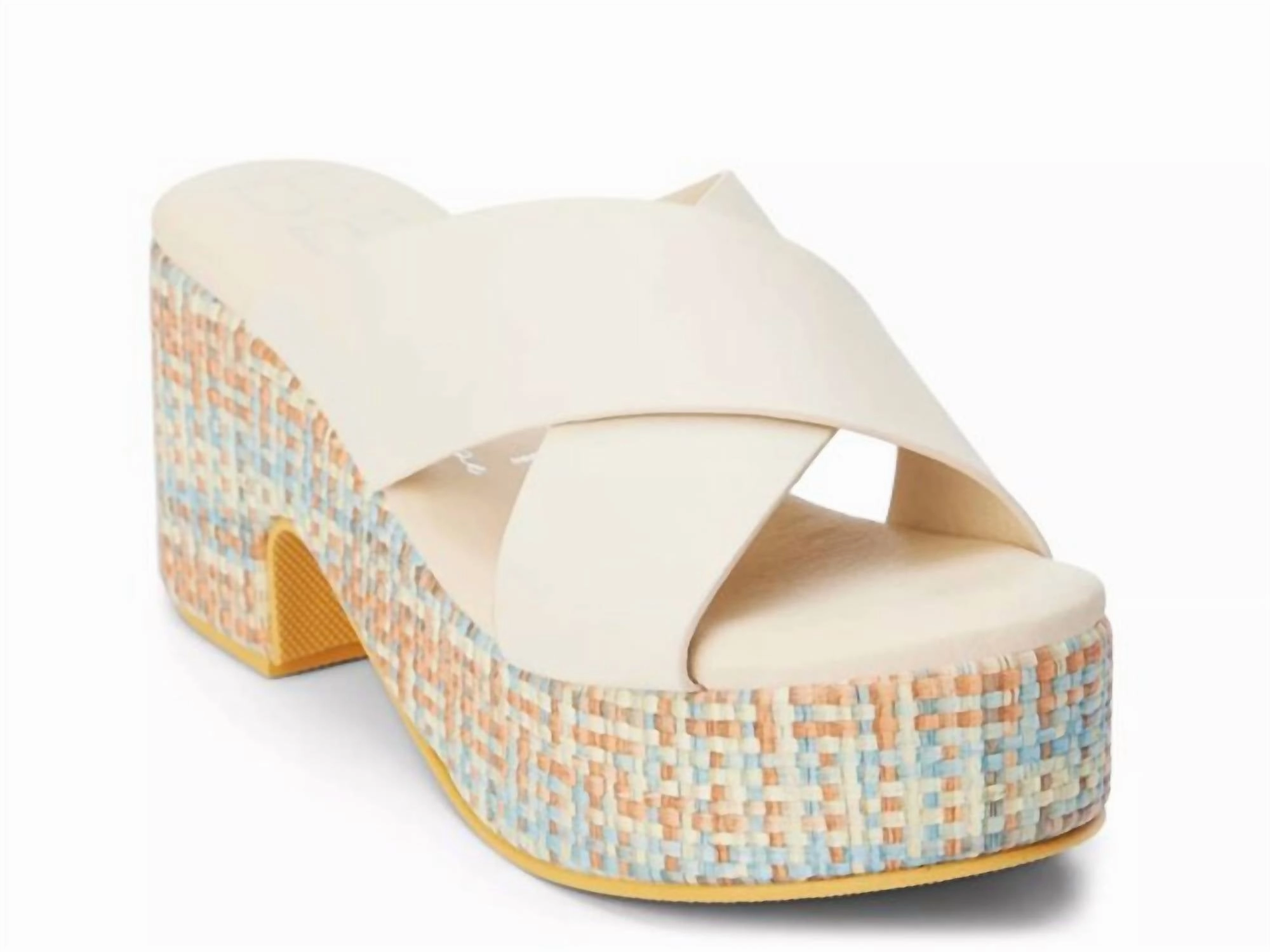 All-weather sole Women's Nellie Platforms In Ivory