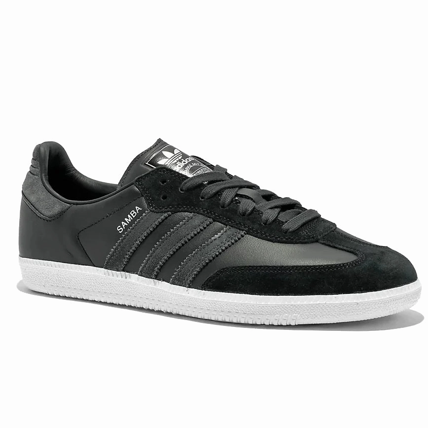 Adidas - Samba ADV (Core Black/Carbon/Silver Metallic) All - age Gel Infused Midsole