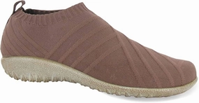 Okahu Knit In Mauve Luxurious lining