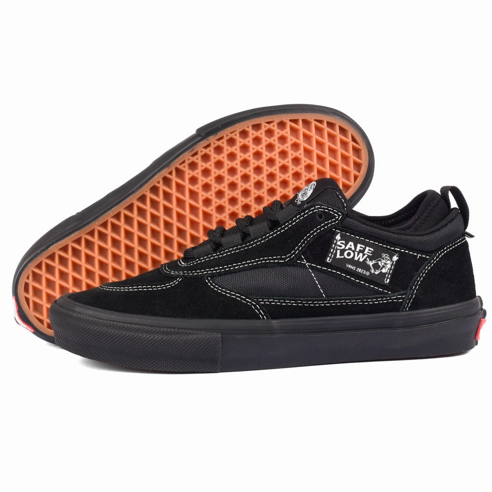 Support Panel Adult running Vans - Skate Safe Low (Black/Black)