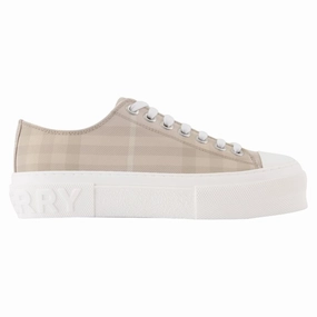 VersatileUse Sneakers Jack Large Check - Burberry - Nylon - Beige