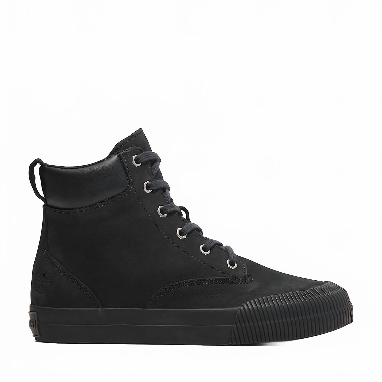 Carbon Fiber Infusion Women's Skyla Bay 2.0 High-Top Sneaker In Black Nubuck