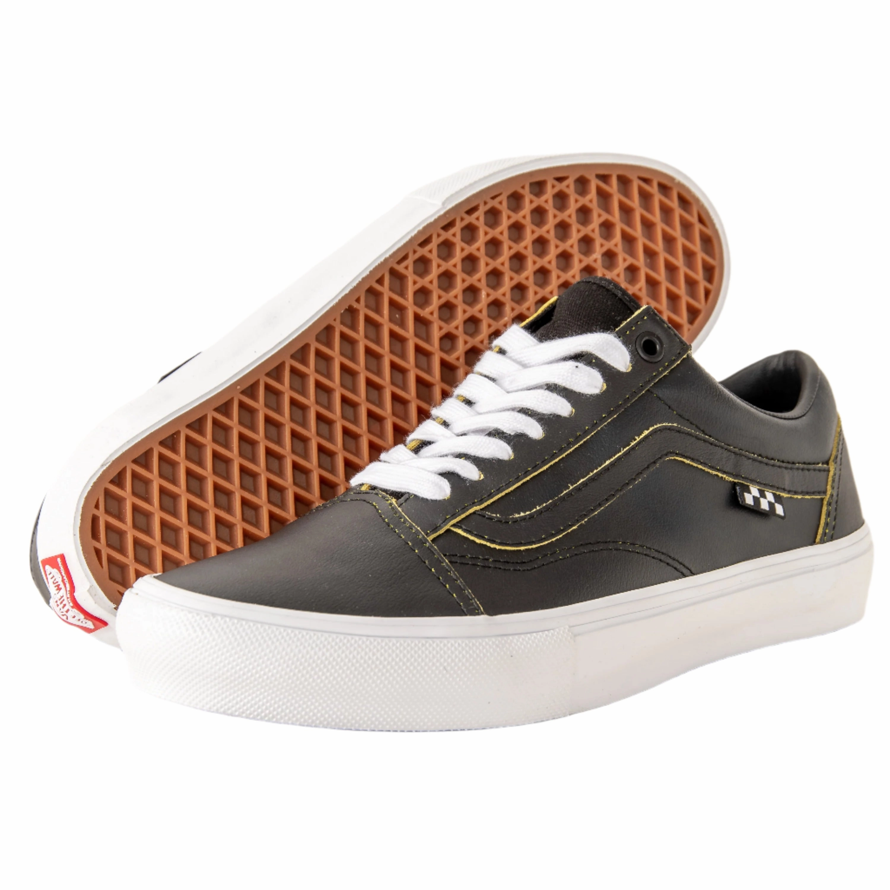aerodynamic shoes Heel Clip Stabilizer Vans - Skate Old Skool (Wearaway Black/Lime) *SALE